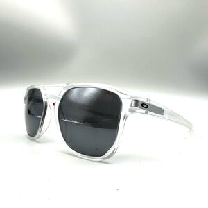 Oakley Latch Beta. Matte Clear Frame. Prizm Black Iridium Lense. OO9436-0254